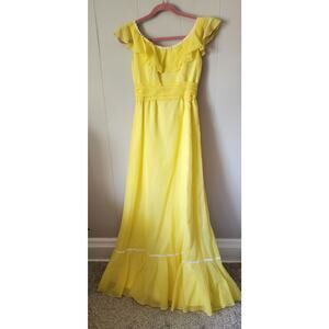 VINTAGE 60s Princess Belle Lorrie Deb San Francisco Dress Size 7/8 Hippie